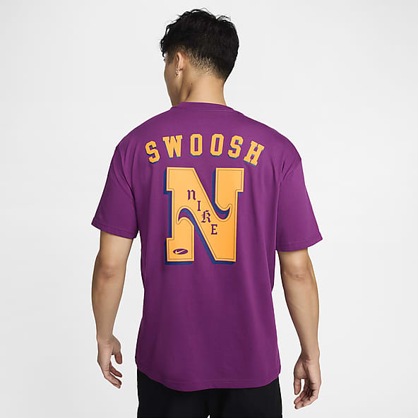 Purple shirt nike shop